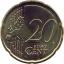 Belgium 20 euro cent