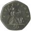 United Kingdom 50 pence